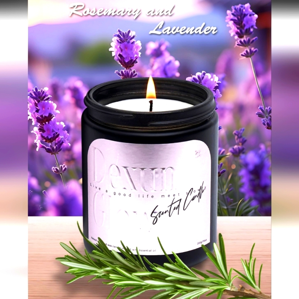 Dex Rosemary & Lavender Candle - Picture 1 of 14